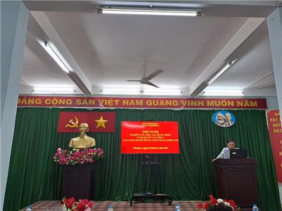 Image: HỘI NGHỊ NGHIÊN CỨU, HỌC TẬP, QUÁN TRIỆT NGHỊ QUYẾT HỘI NGHỊ LẦN THỨ 6 BCH TRUNG ƯƠNG ĐẢNG KHOÁ XIII. 