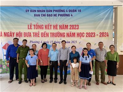 Image: Tổng kết hè và ngày hội đưa trẻ đến trường năm học 2023 – 2024